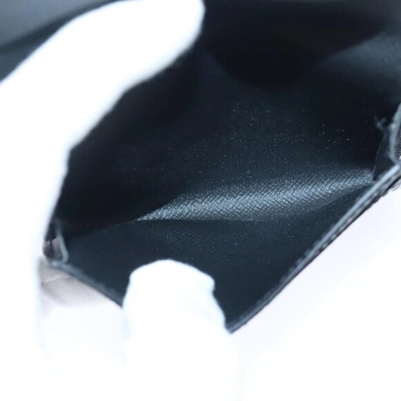 LOUIS VUITTON Epi Envelope Carte de Visite Card Case Black M60652 Auth ar13000 - Picture 10 of 16